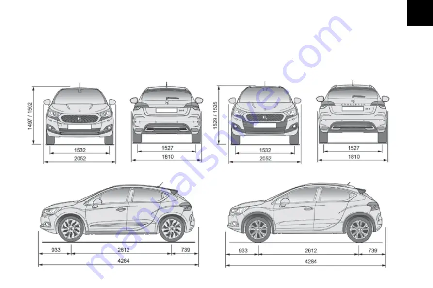 DS Automobiles DS 4 Скачать руководство пользователя страница 309