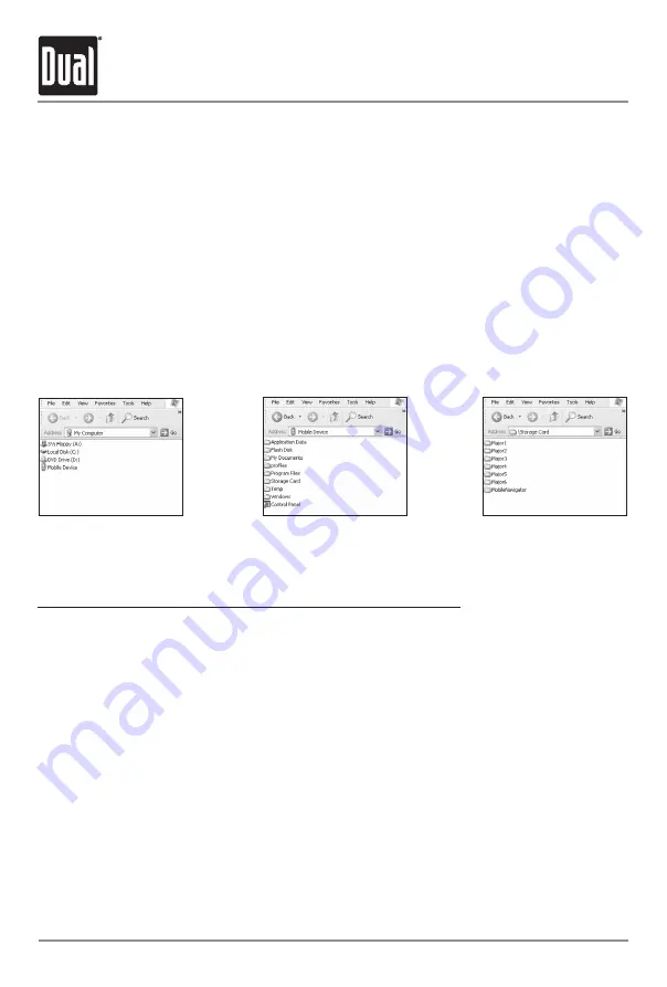 Dual NavAtlas XNAV3500P Quick Start Manual Download Page 14