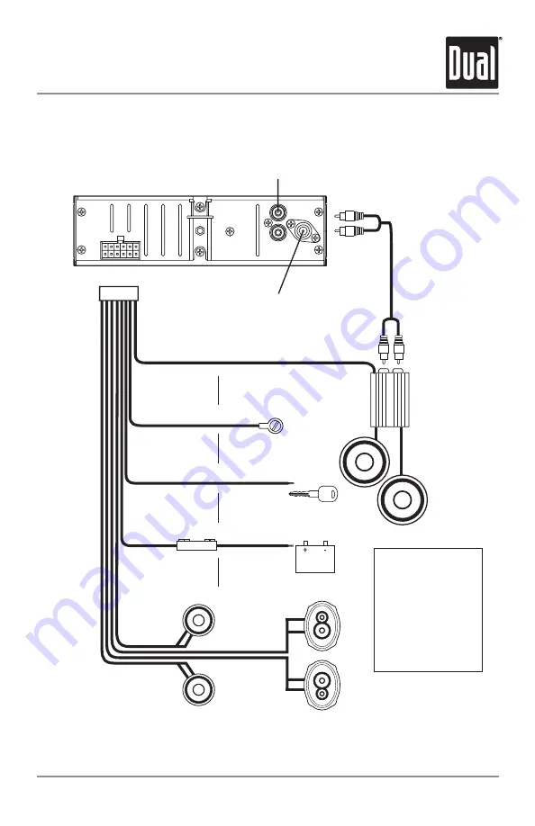 Dual XD5250 Installation & Owner'S Manual Download Page 3