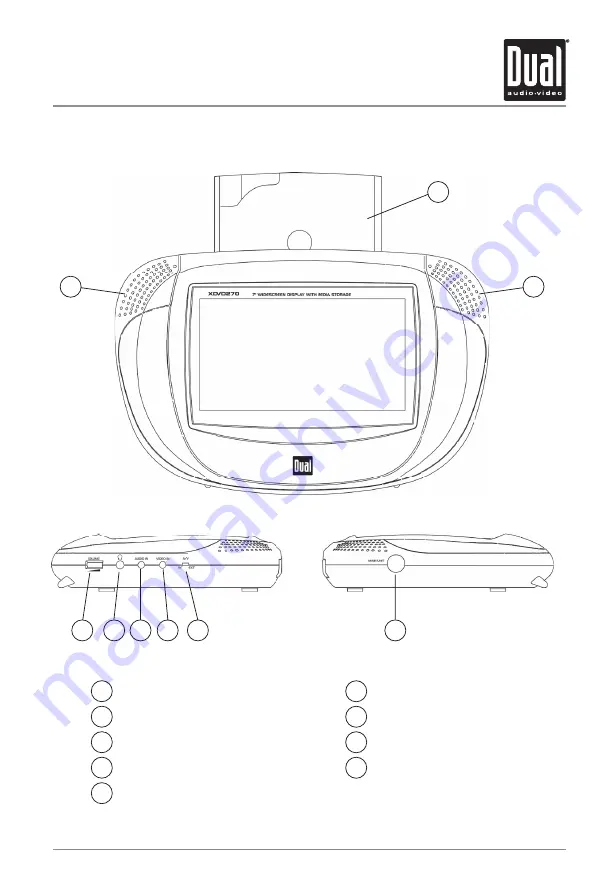 Dual XDVD270 Скачать руководство пользователя страница 7