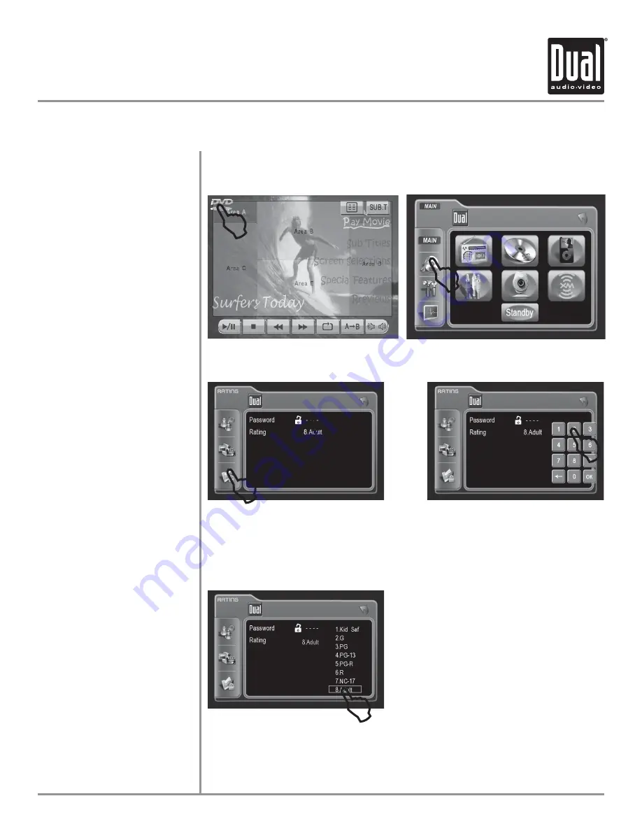 Dual XDVD710 Installation & Owner'S Manual Download Page 43