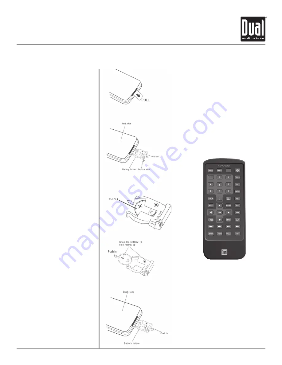 Dual XDVD8281 Installation & Owner'S Manual Download Page 9