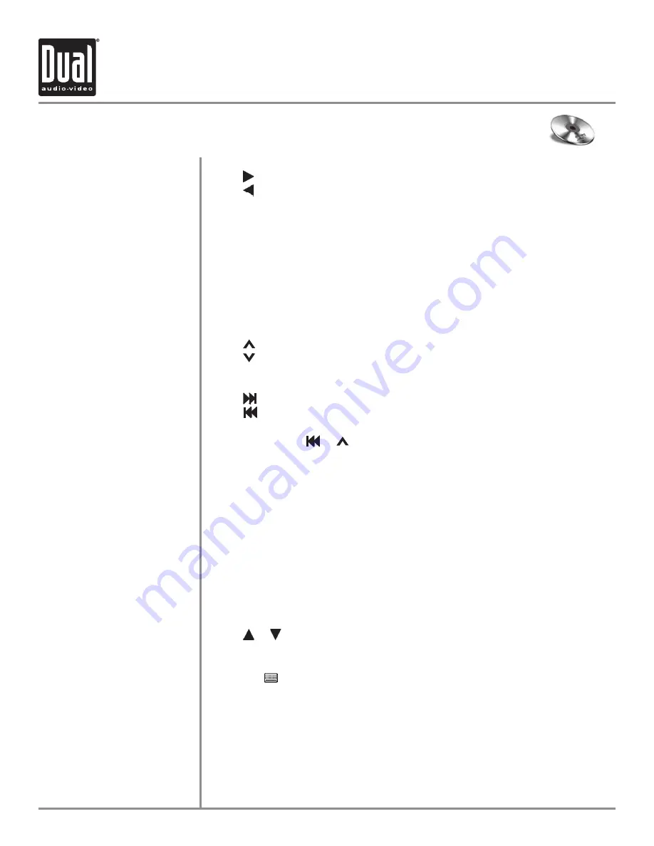 Dual XDVD8281 Installation & Owner'S Manual Download Page 52