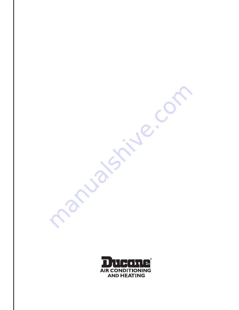 Ducane 2SH13B Product Information Download Page 8