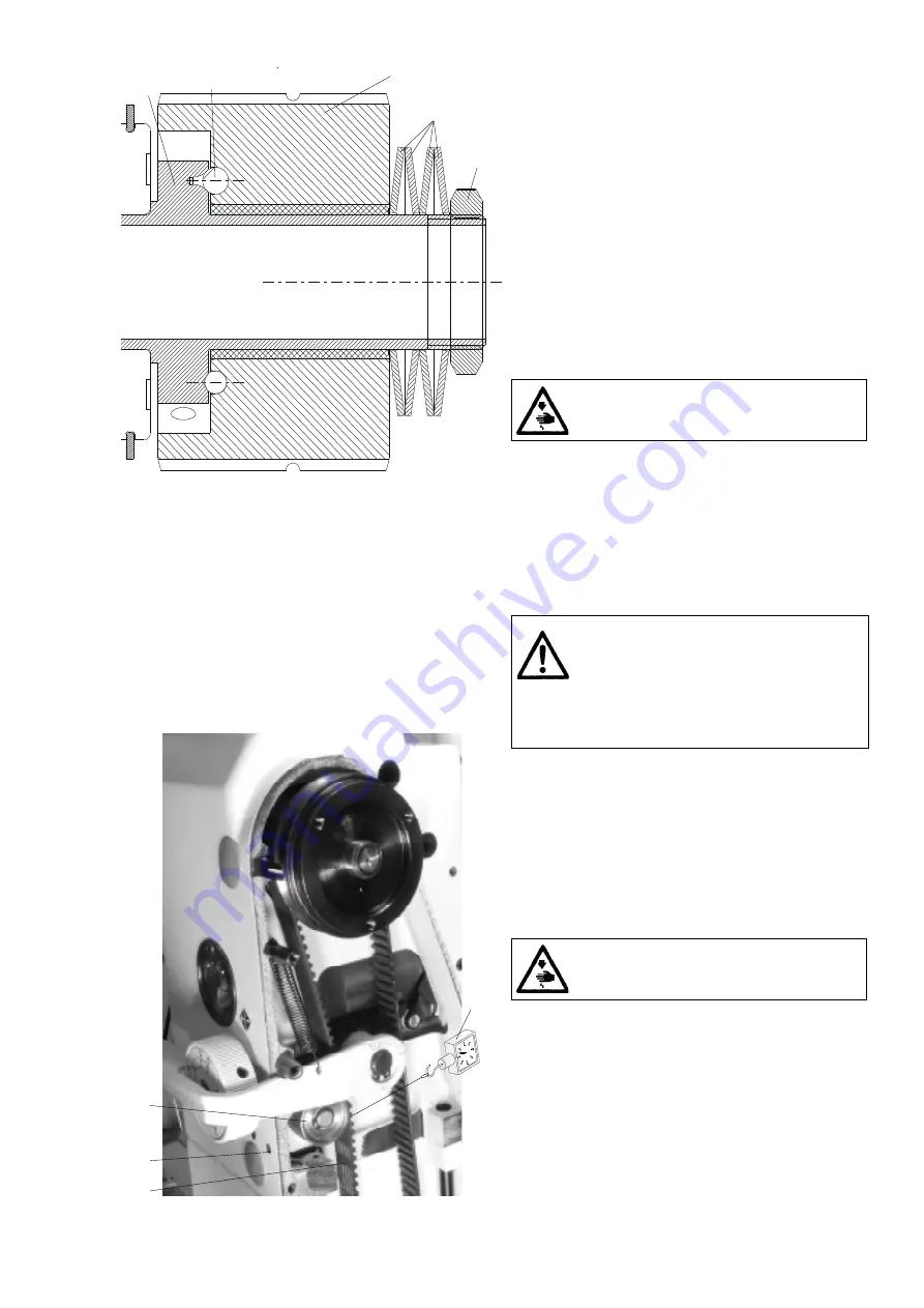 Duerkopp Adler 4180i-1 Instructions For Service Manual Download Page 24