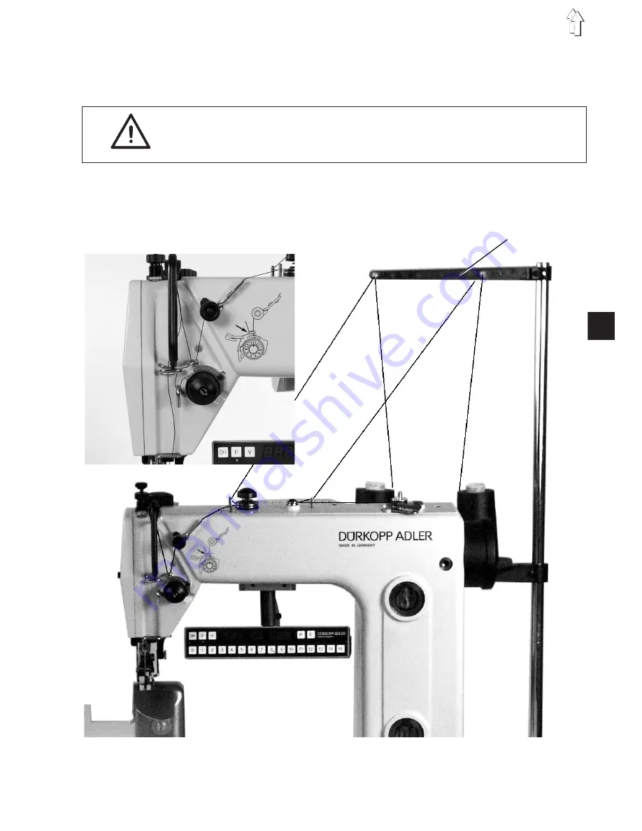 Duerkopp Adler 550-16-23 Operating Instructions Manual Download Page 5