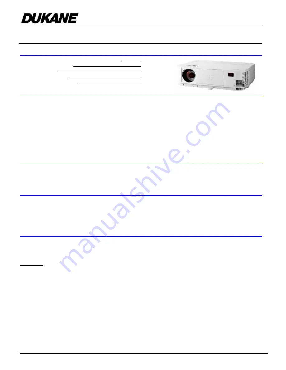 Dukane 6528A Installation Manual Download Page 1