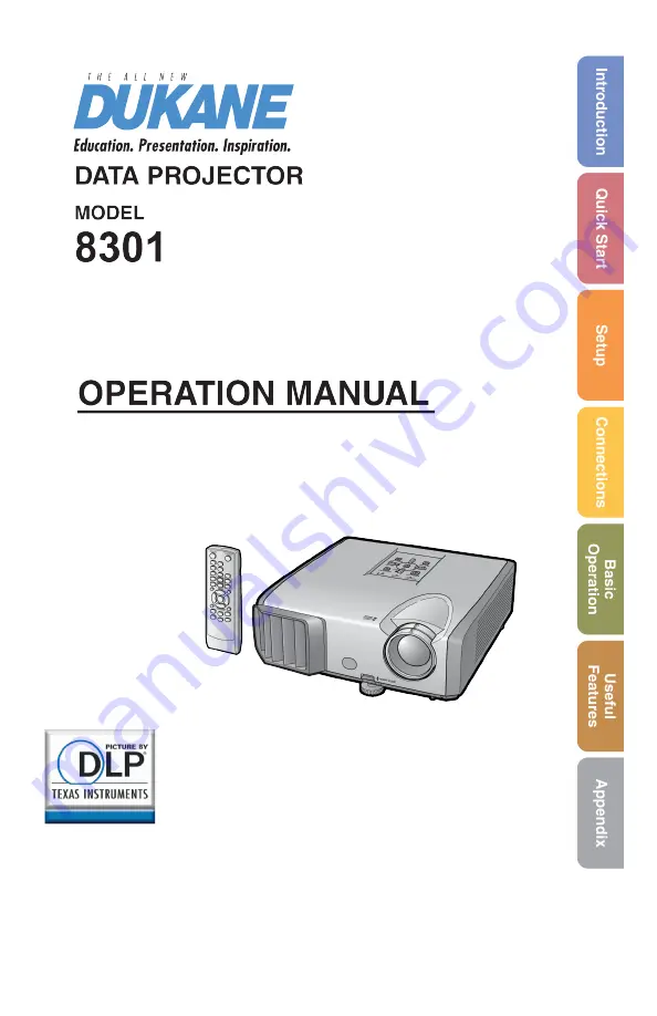 Dukane 8201 Скачать руководство пользователя страница 1