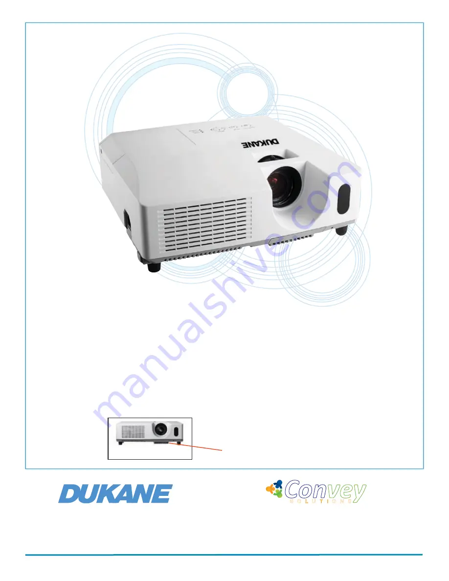 Dukane ImagePro 8955H-RJ Specifications Download Page 1