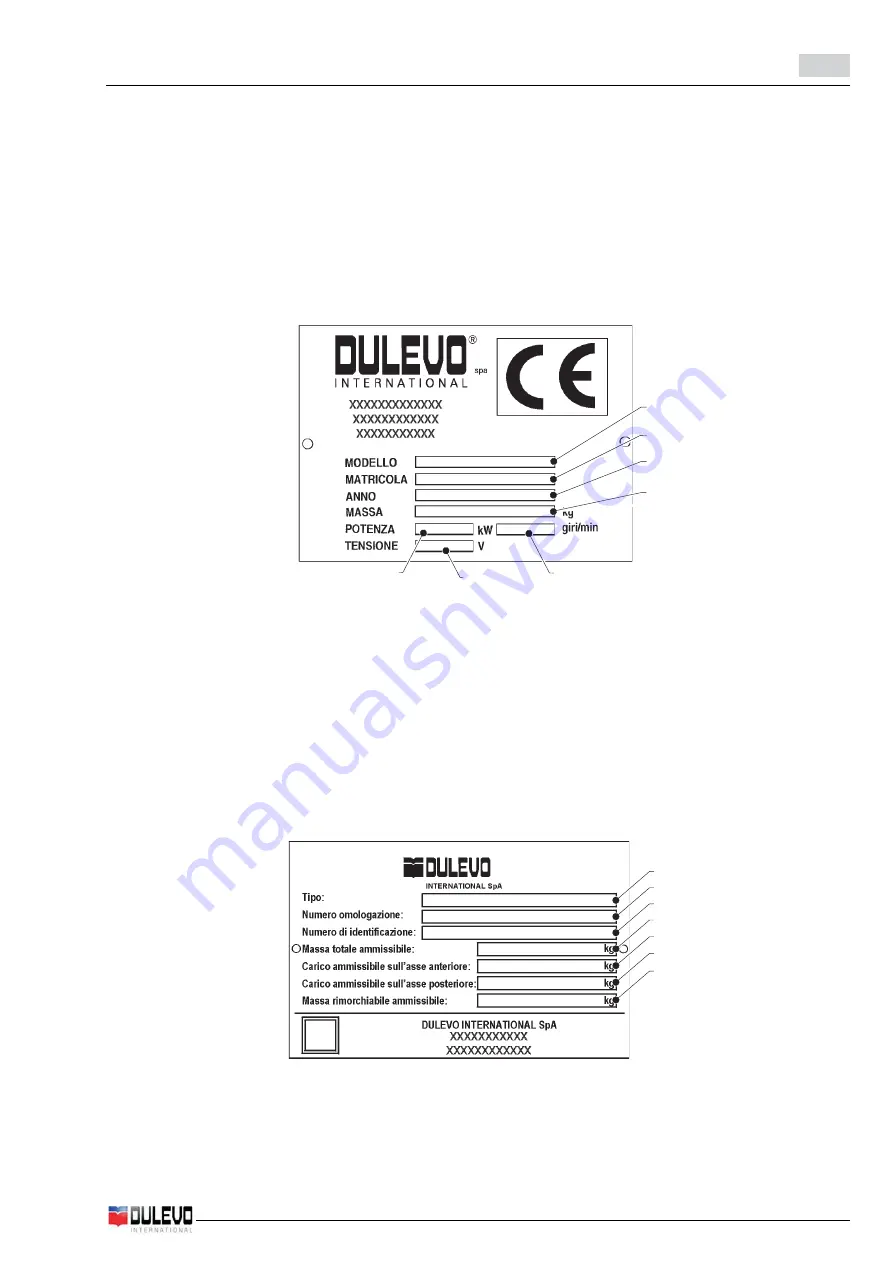 Dulevo 100 elite Use And Maintenance Download Page 43