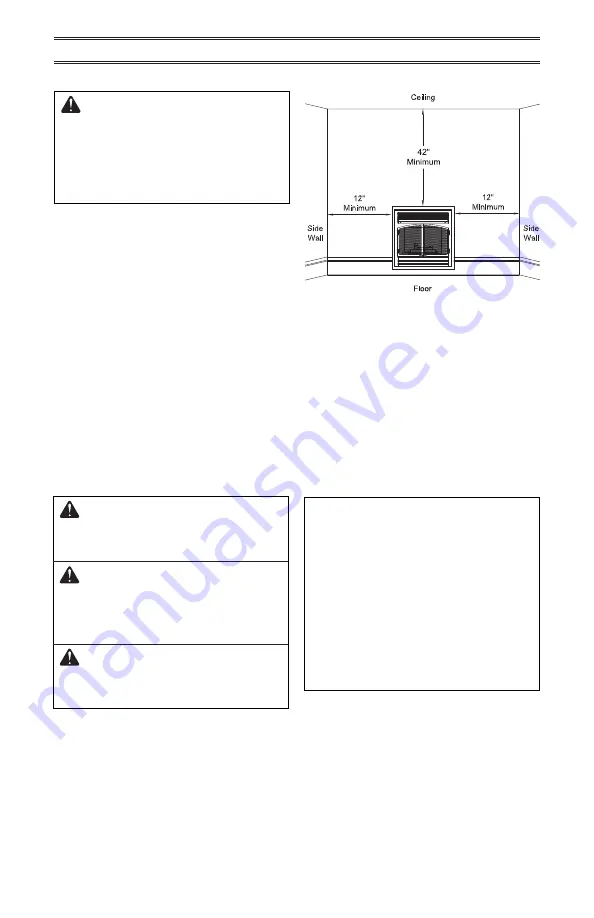 Duluth Forge FDF400T-ZC Series Owner'S Operation And Installation Manual Download Page 12