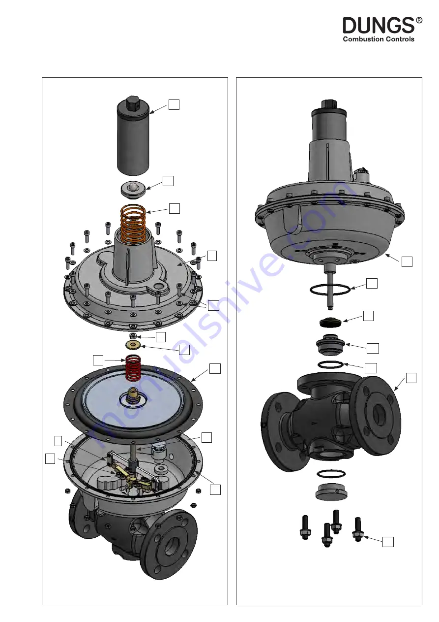 Dungs 279042 Instruction Manual Download Page 45