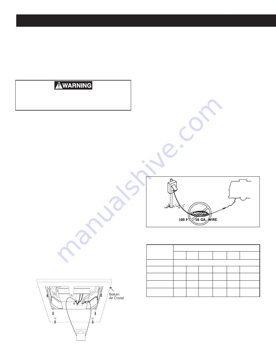 Duo-Therm 39125 Service Manual Download Page 3