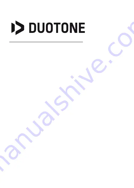 DUOTONE CLICK BAR User Manual Download Page 1