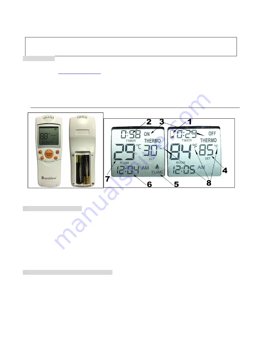 Durablow TR1003 Installation & Operating Instructions Manual Download Page 2