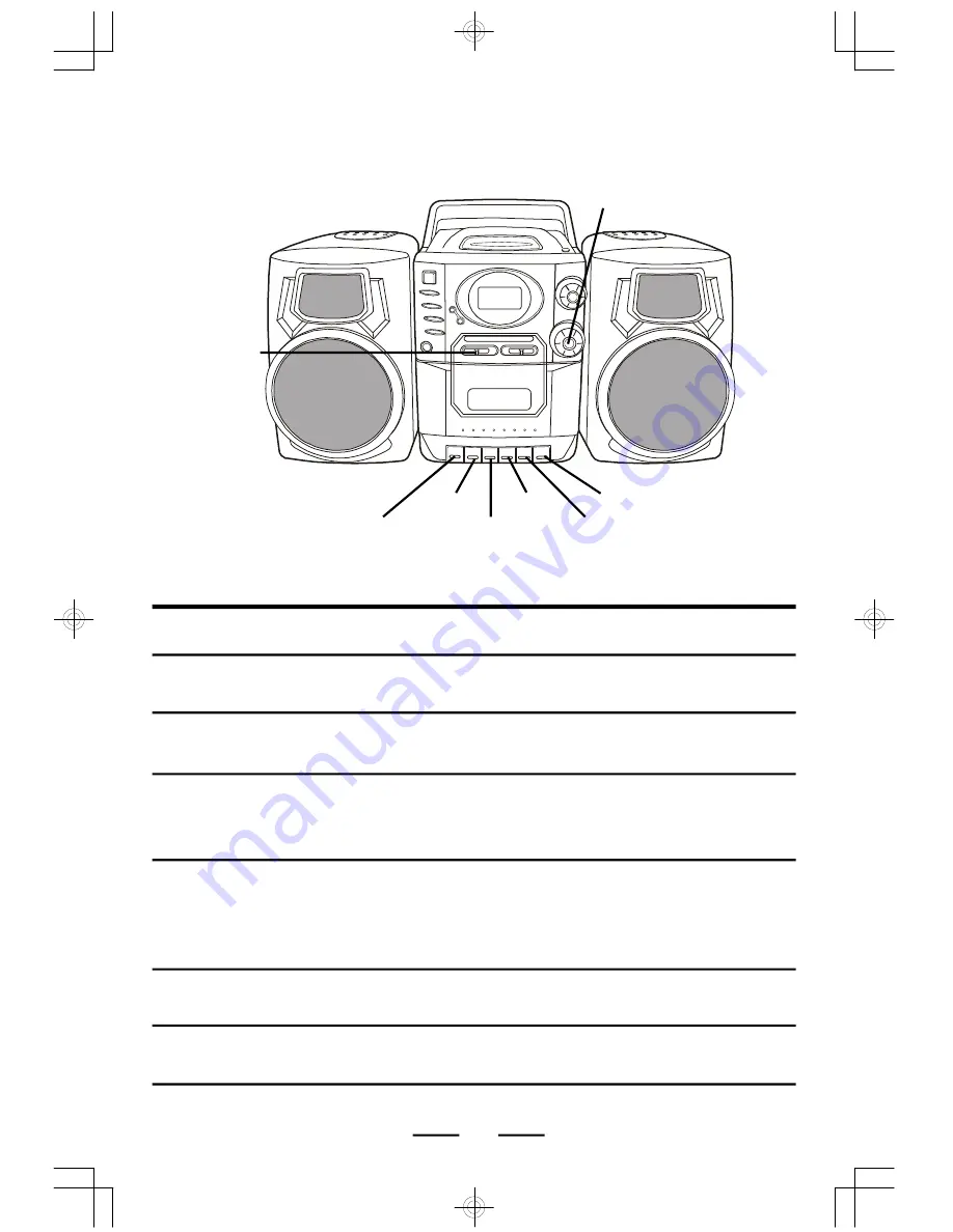 Durabrand CD-1493 Operating Instructions Manual Download Page 16