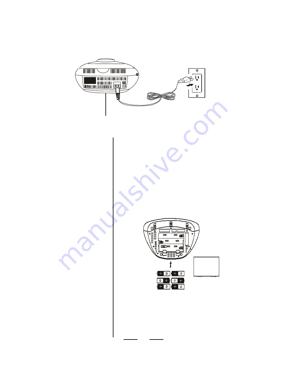 Durabrand CD-208 Operating Instructions Manual Download Page 5