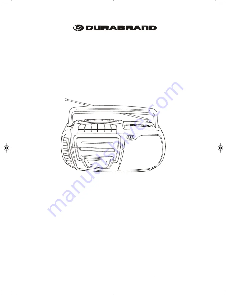 Durabrand CT-992 Скачать руководство пользователя страница 1