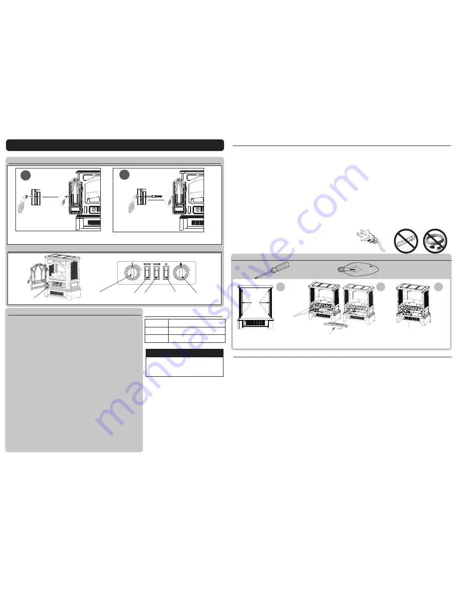 Duraflame DFI-470-06 Operating Instructions Download Page 1