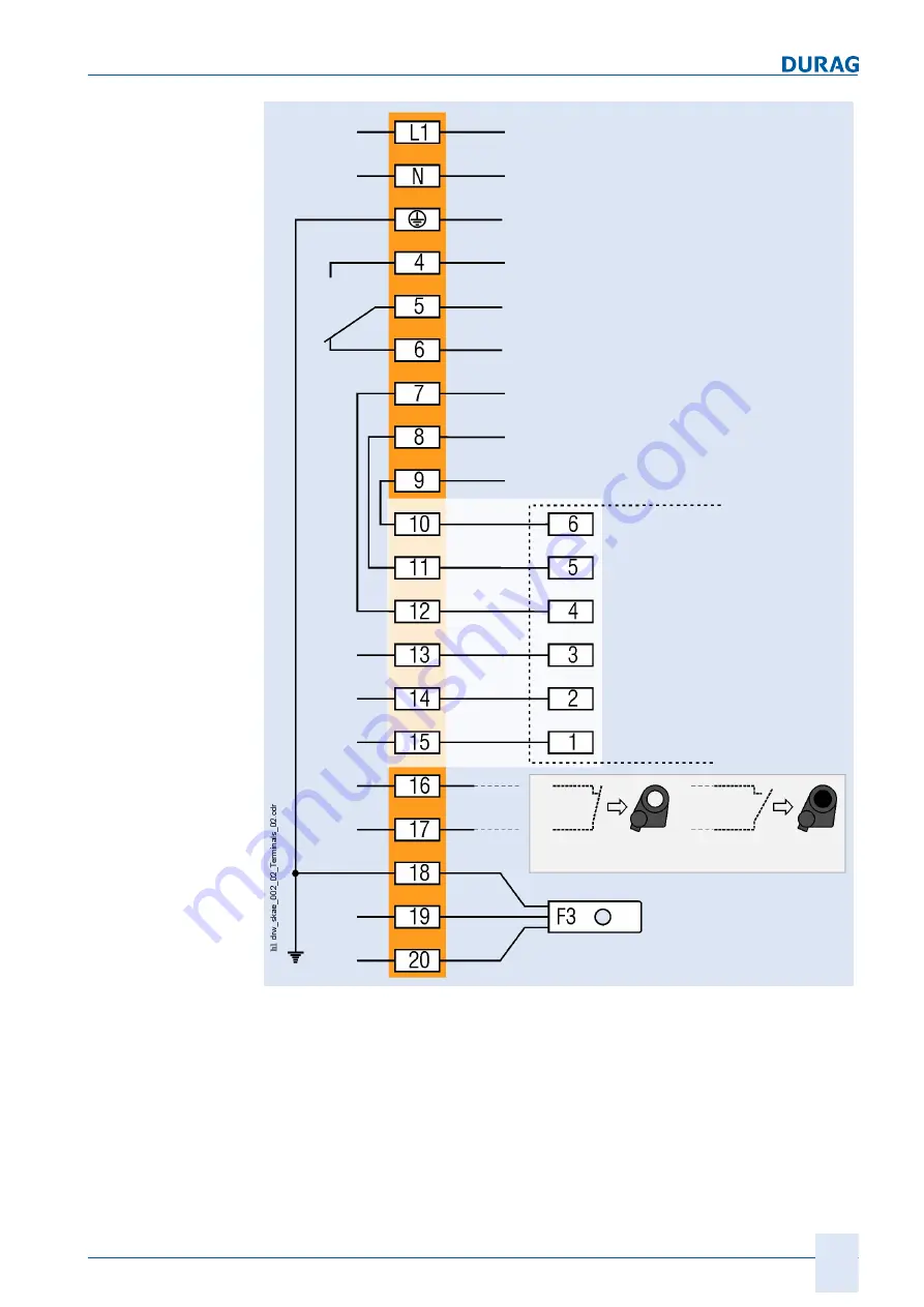 DURAG D-R 290 Operating Manual Download Page 89