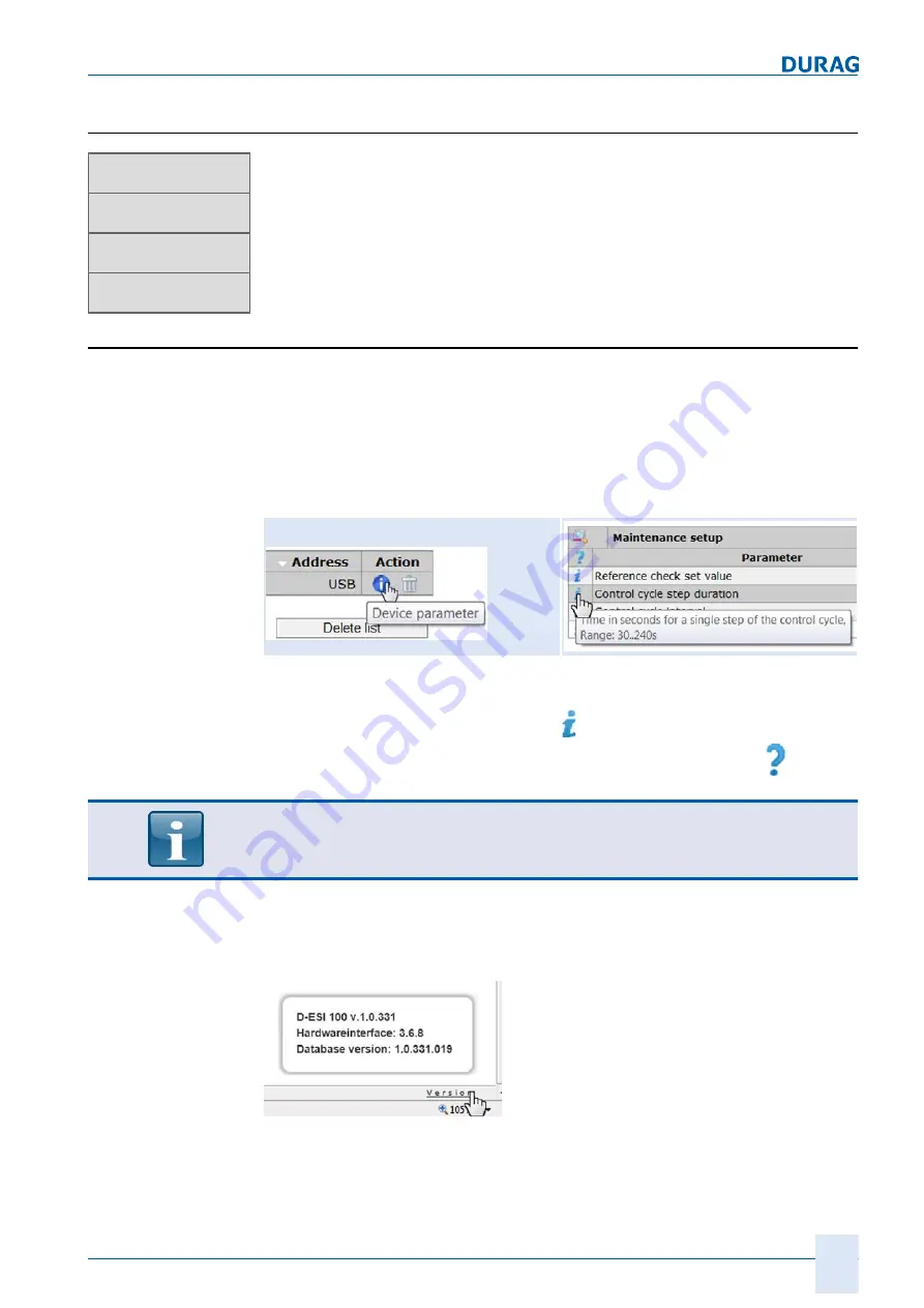 DURAG D-R 290 Operating Manual Download Page 119