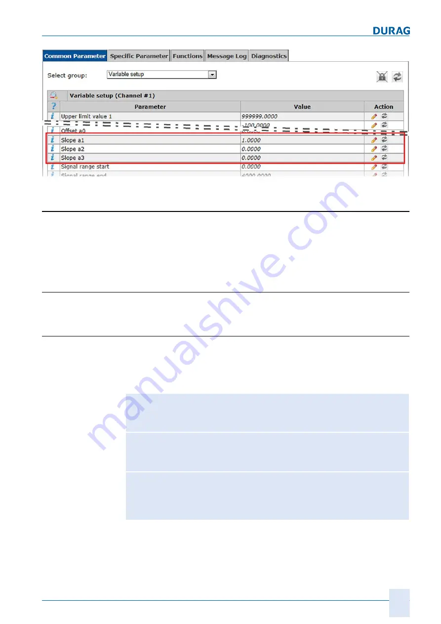 DURAG D-R 290 Operating Manual Download Page 133