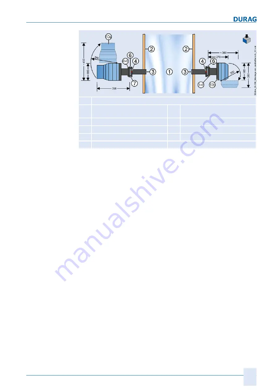 DURAG D-R 290 Operating Manual Download Page 183