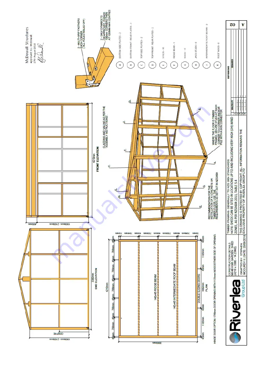 Duratuf KIWI MK4B Assembly Instructions Manual Download Page 4