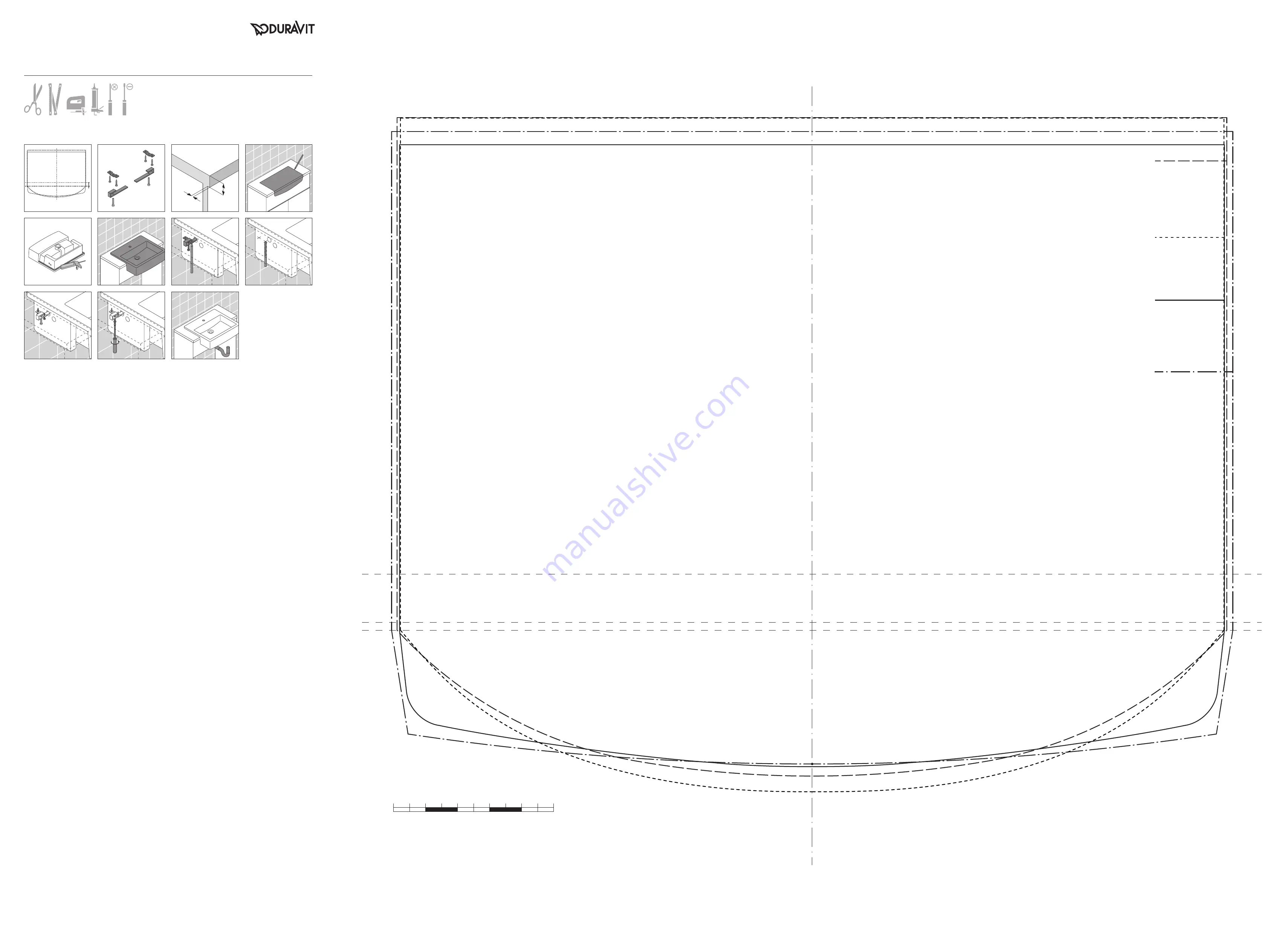 DURAVIT 033955 Series Скачать руководство пользователя страница 2