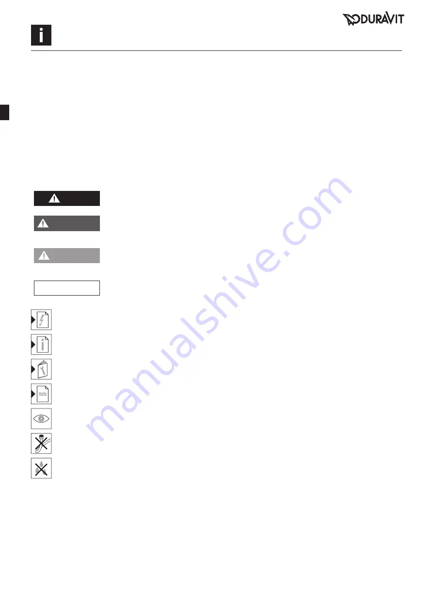 DURAVIT 650000 01 2 00 4320 Mounting Instructions Download Page 12