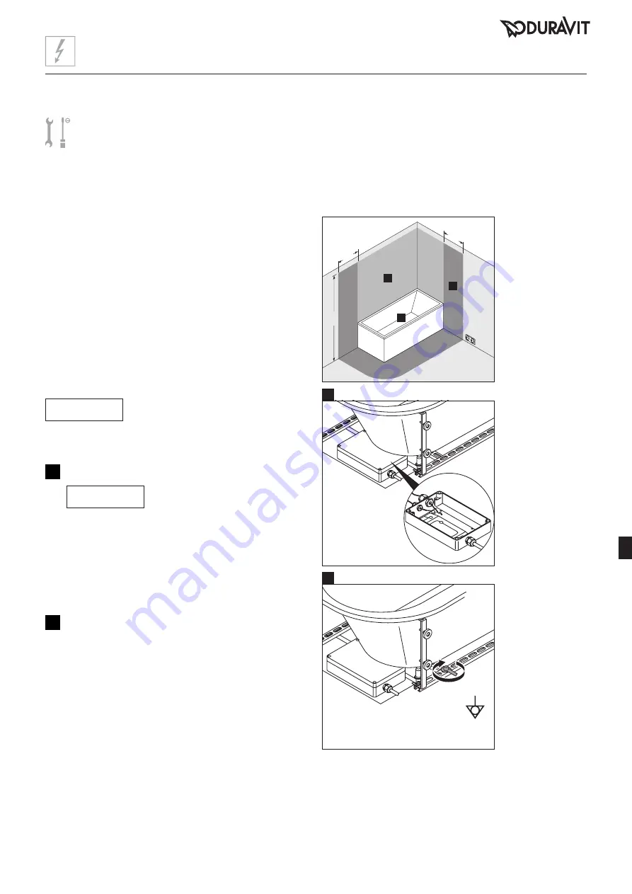 DURAVIT 791847 Mounting And Operating Instructions Download Page 41