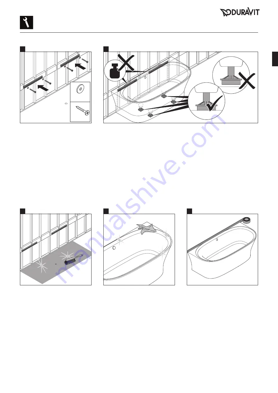 DURAVIT Cape Cod 700362 90 Series Скачать руководство пользователя страница 9