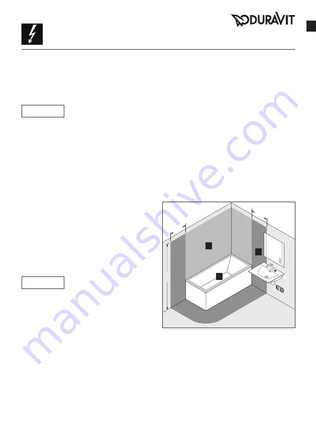 DURAVIT D.1e Instructions For Mounting And Use Download Page 7