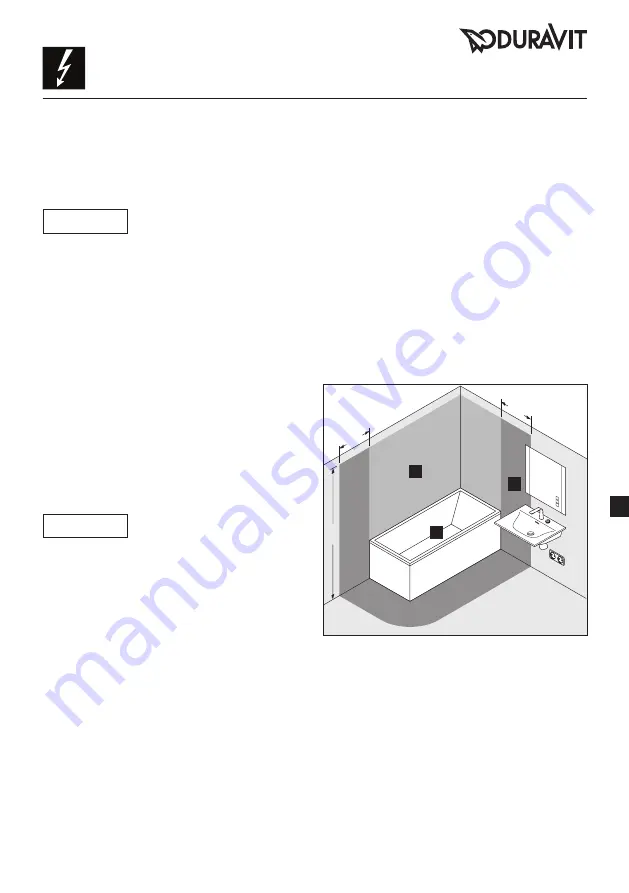 DURAVIT D.1e Instructions For Mounting And Use Download Page 47