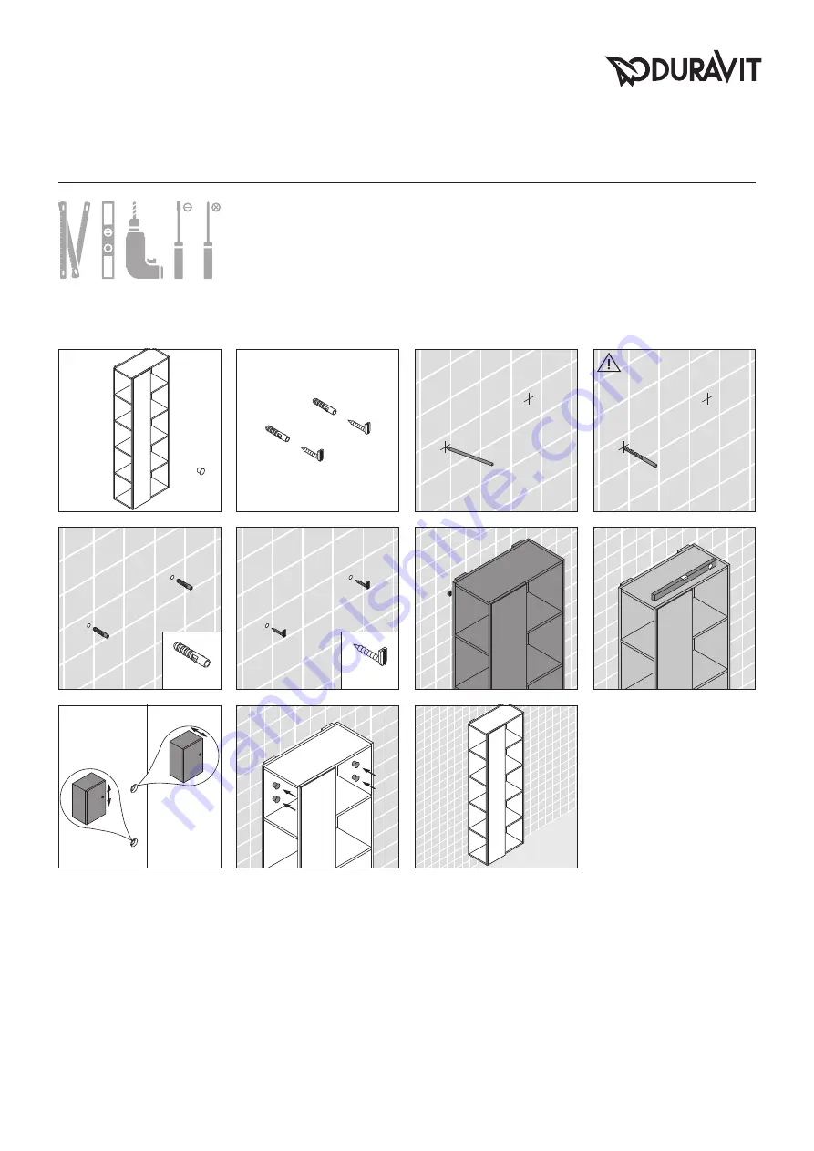 DURAVIT Darling New DN 1270 L Mounting Instructions Download Page 10