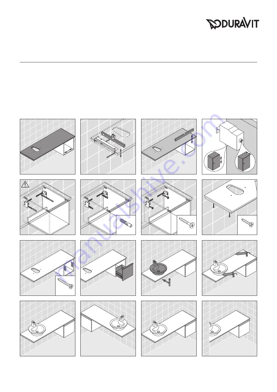 DURAVIT Darling New DN 1270 L Скачать руководство пользователя страница 23