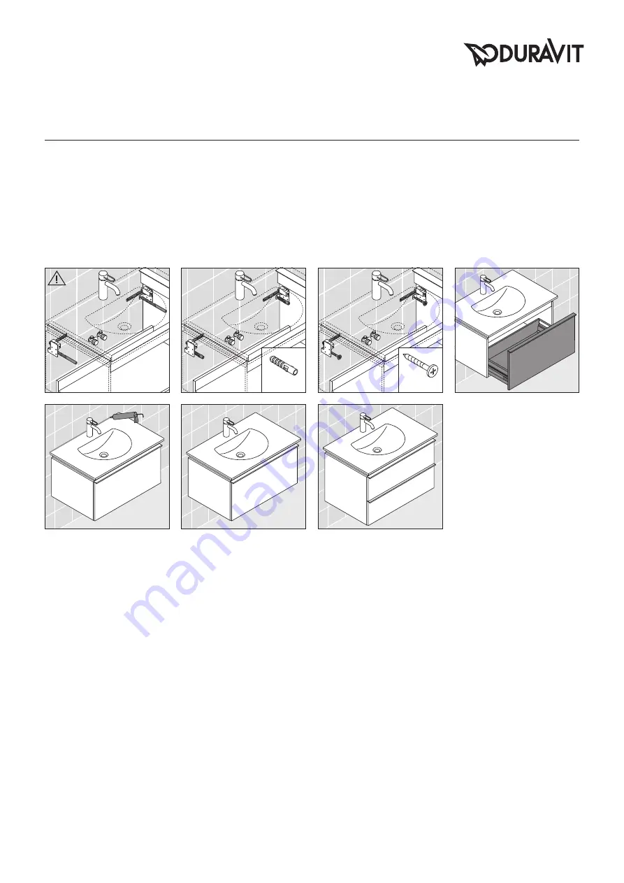 DURAVIT Darling New DN 1270 L Mounting Instructions Download Page 33