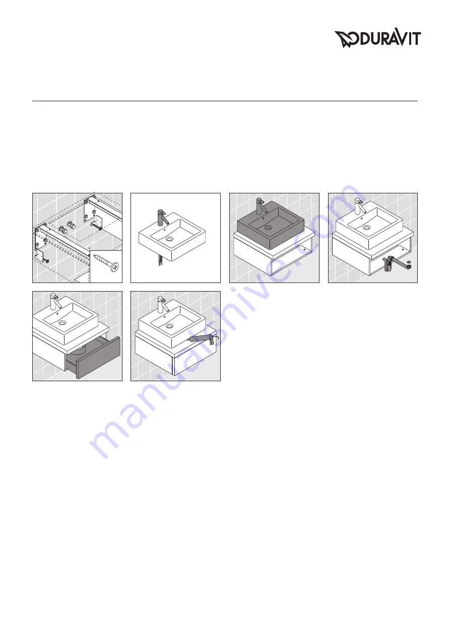 DURAVIT Delos DL 020C Mounting Instructions Download Page 41