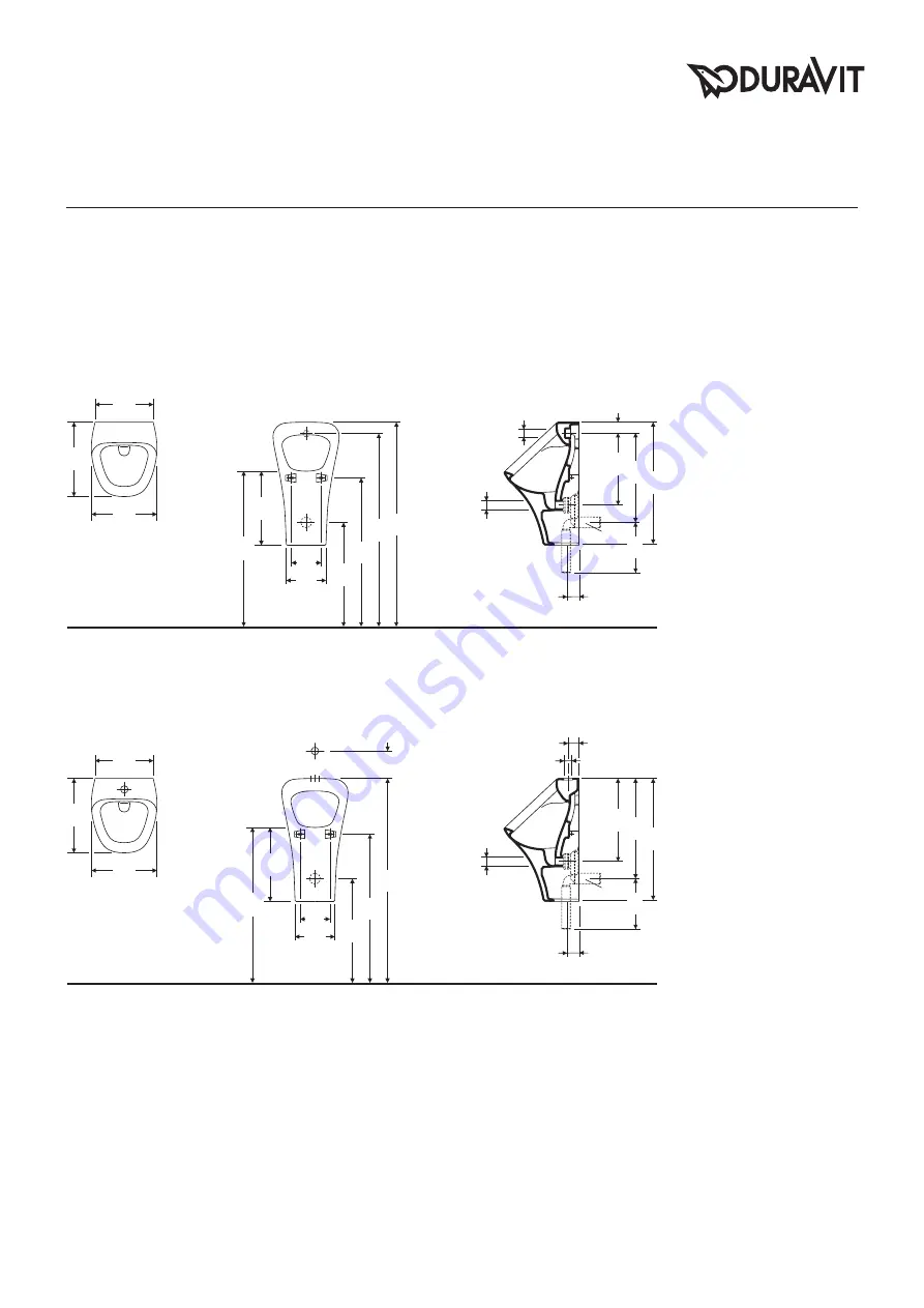 DURAVIT DuraStyle 2804300000 Скачать руководство пользователя страница 2