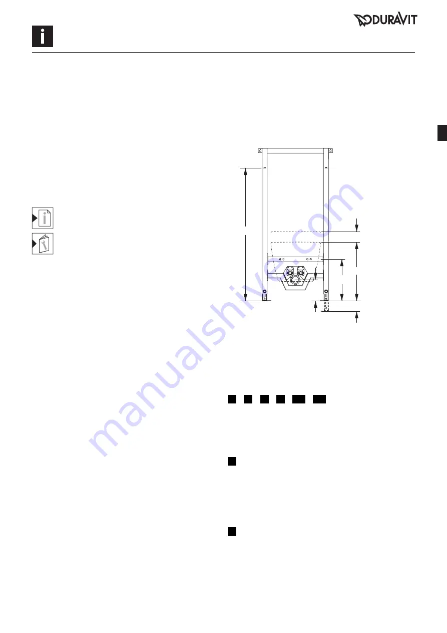 DURAVIT DuraSystem WD4001 000 000 Mounting Instructions Download Page 7