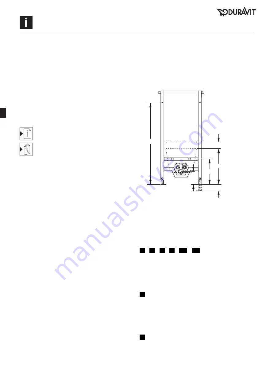 DURAVIT DuraSystem WD4001 000 000 Скачать руководство пользователя страница 10