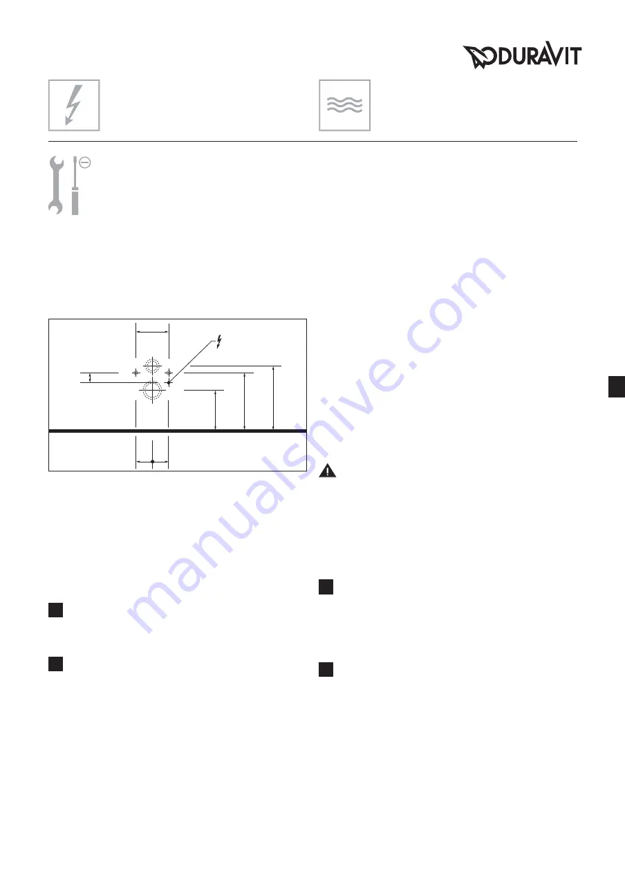 DURAVIT SensoWash 22265900 Mounting Instructions Download Page 33