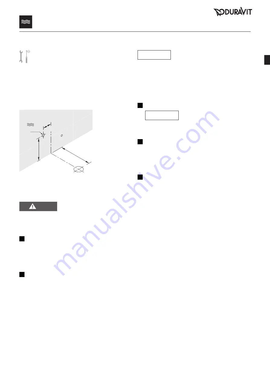 DURAVIT SensoWash i Lite 620000 00 1 40 1311 Mounting Instructions Download Page 11