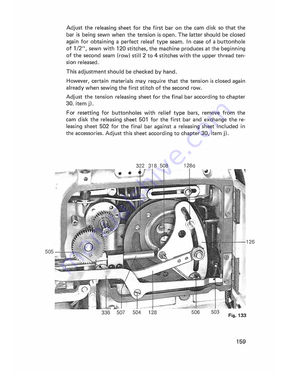 DURKOPP ADLER 556 Instructions For Operator And Mechanics Download Page 161