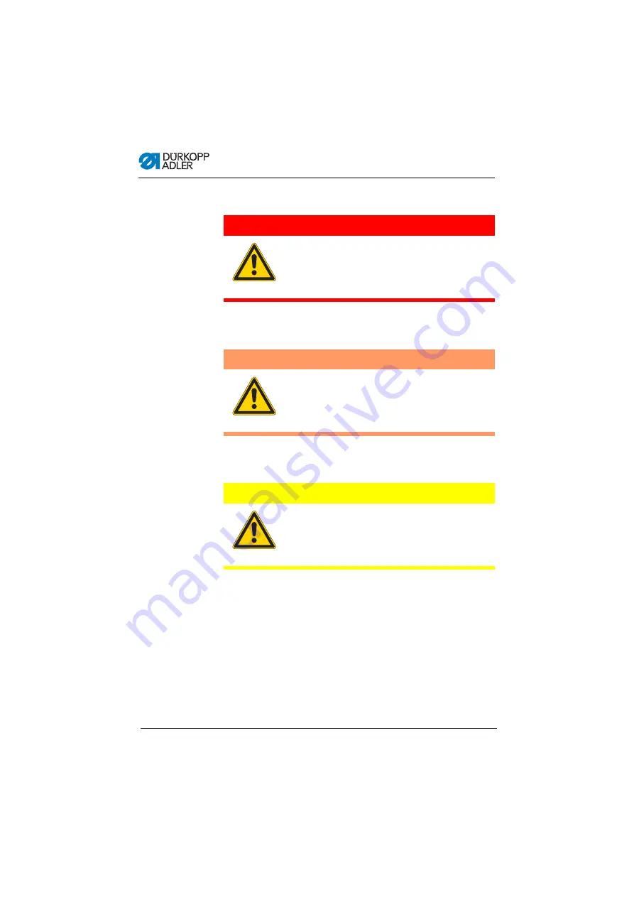 DURKOPP ADLER PURE 967 Operating Instructions Manual Download Page 12