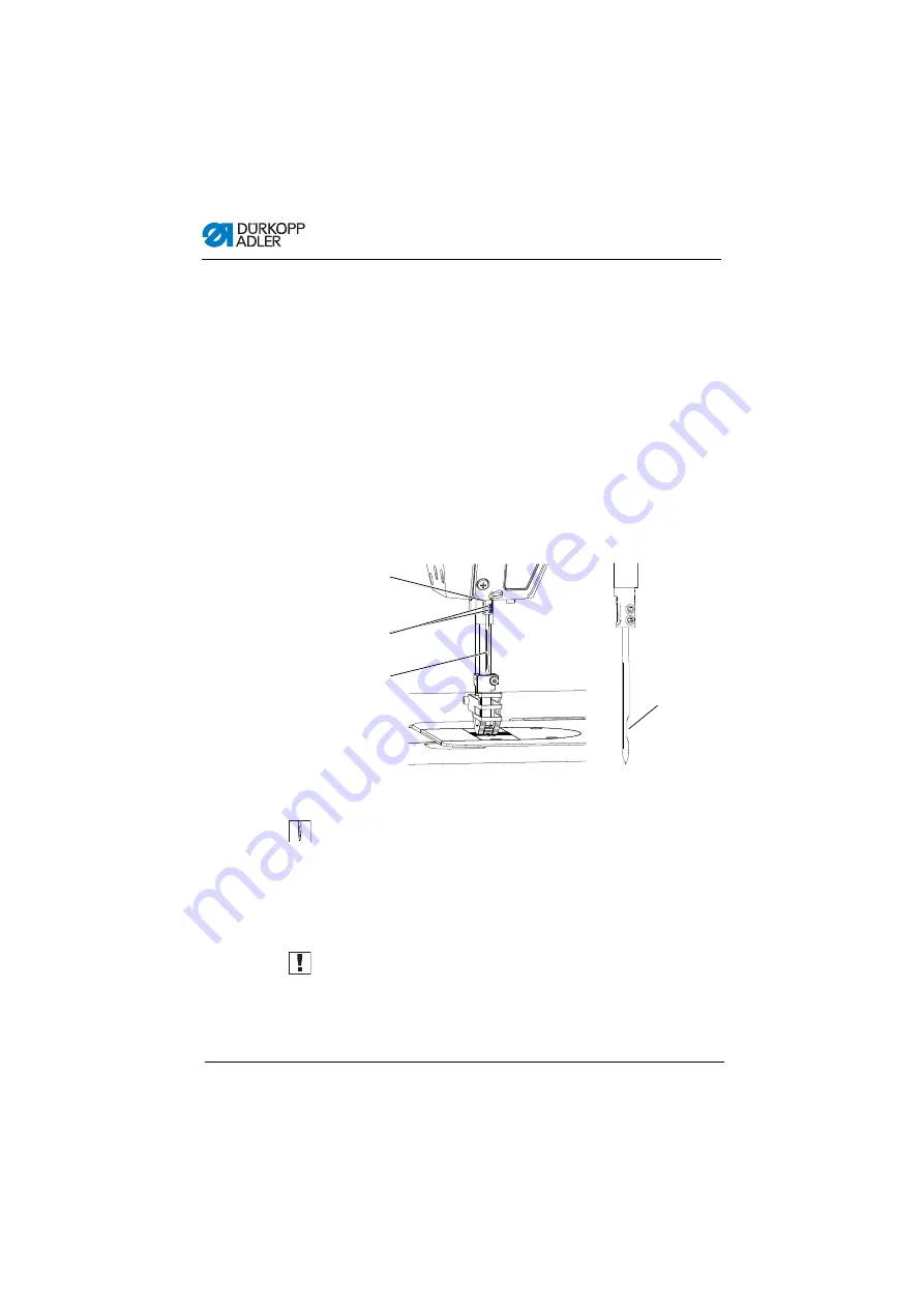 DURKOPP ADLER PURE 967 Operating Instructions Manual Download Page 22