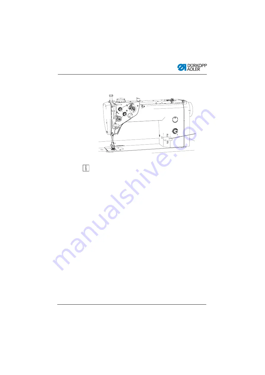 DURKOPP ADLER PURE 967 Operating Instructions Manual Download Page 47