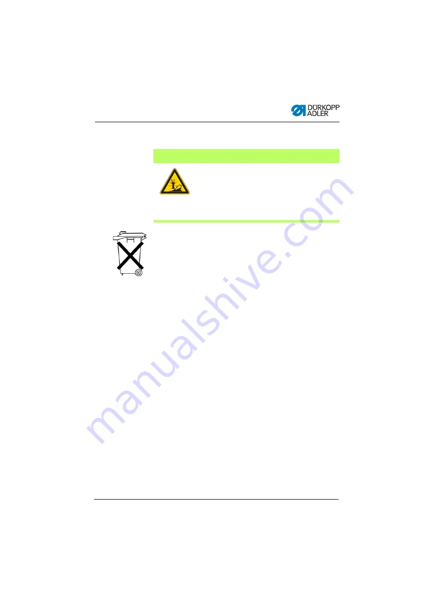 DURKOPP ADLER PURE 967 Operating Instructions Manual Download Page 69