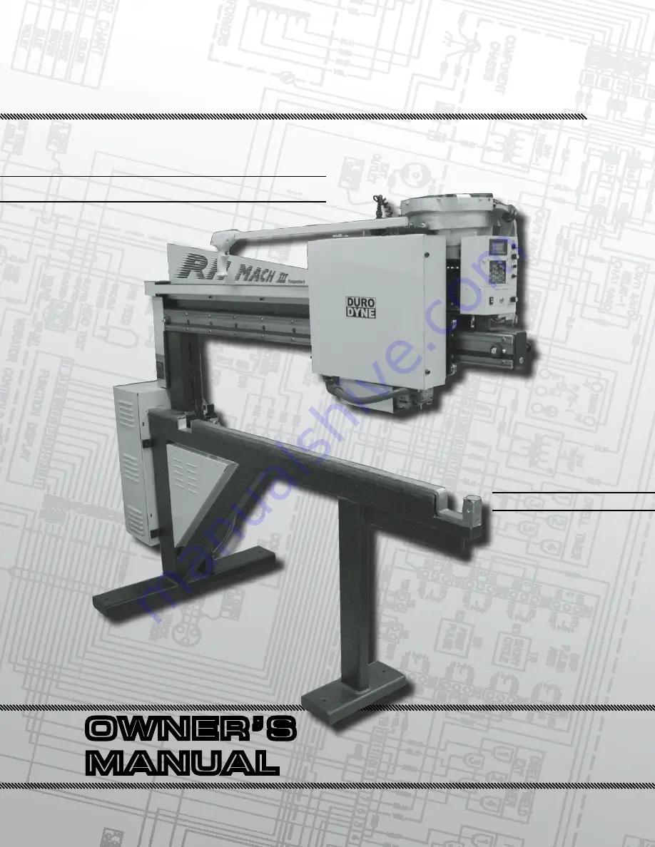 Duro Dyne RH Mach III Owner'S Manual Download Page 1