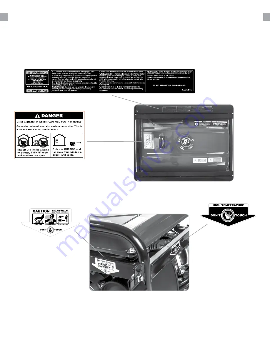 DUROMAX DUAL FUEL HYBRID ELITE XP11500EH User Manual Download Page 9